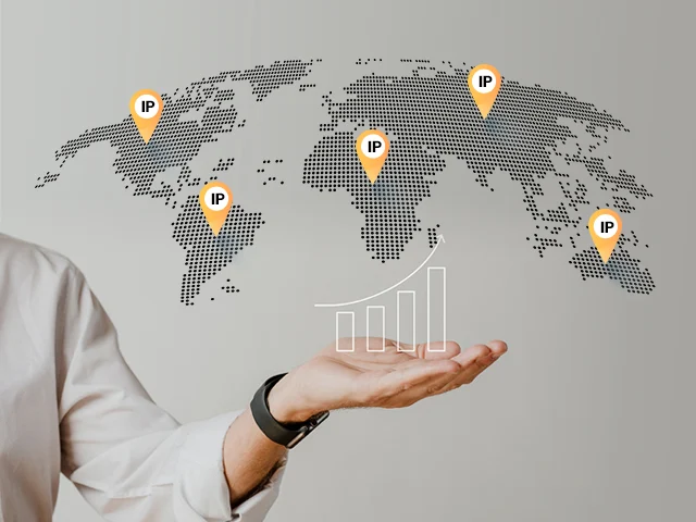 Target customers using IP address