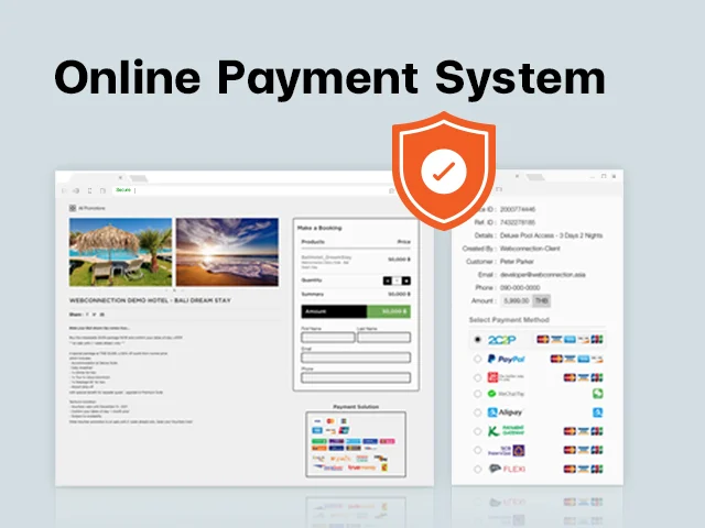 Online Payment System by Web Connection